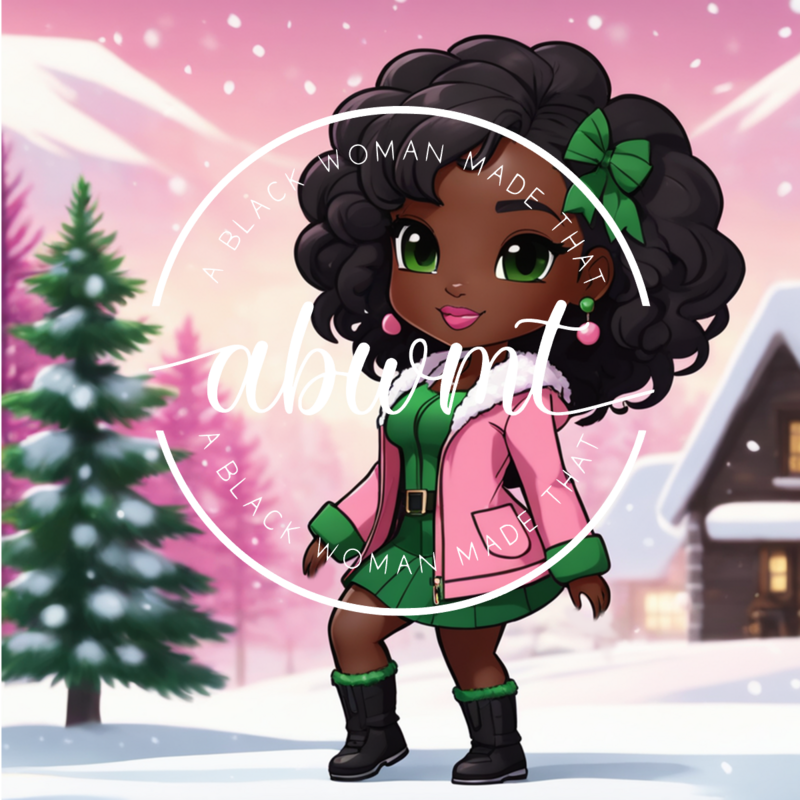 Book Dolls - Pink &amp; Green 11