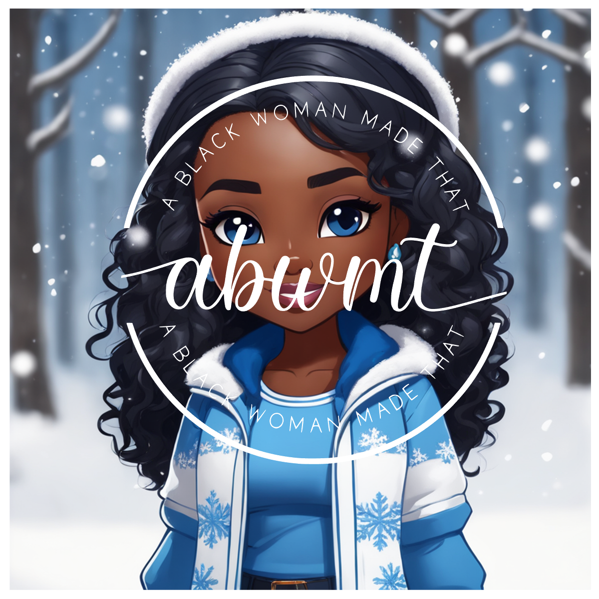 Book Dolls - Blue &amp; White 18