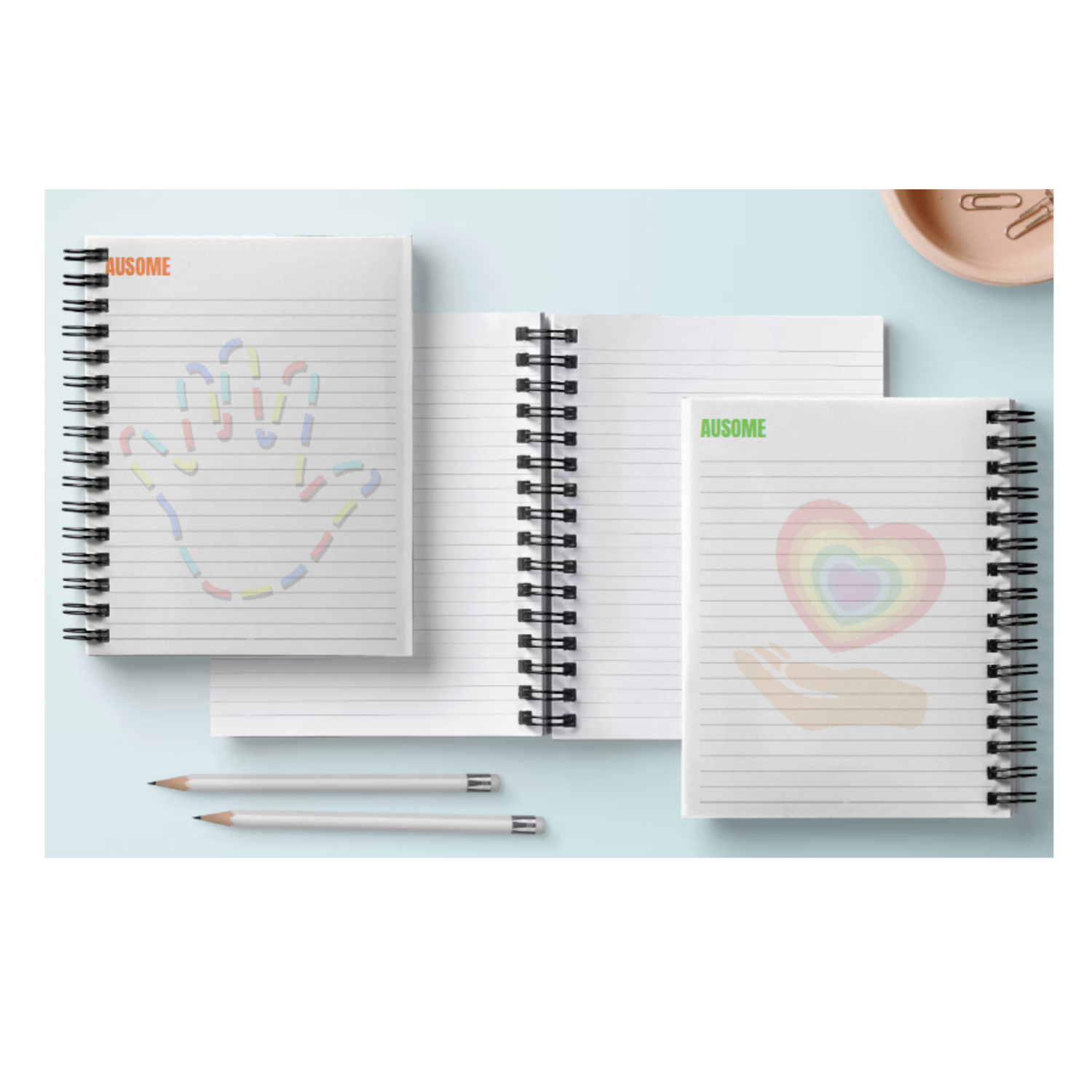 Pre-Written Manuscripts - Journal/Planner (Autism Awareness)
