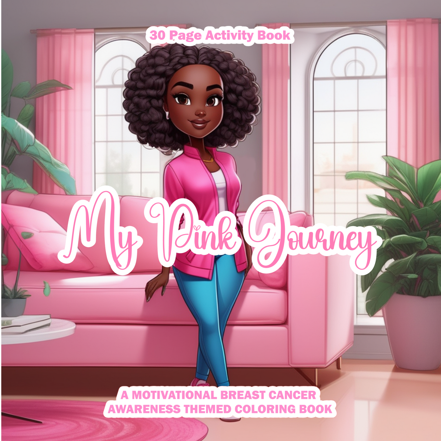 Pre-Written Manuscripts - My Pink Journey Coloring Book