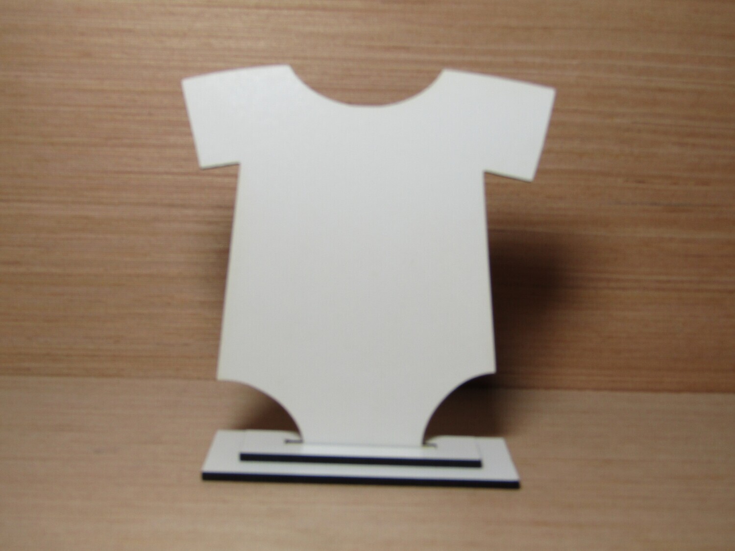 Dry Erase Blanks - Mini Onesie Display &amp; Stand (5 sets)