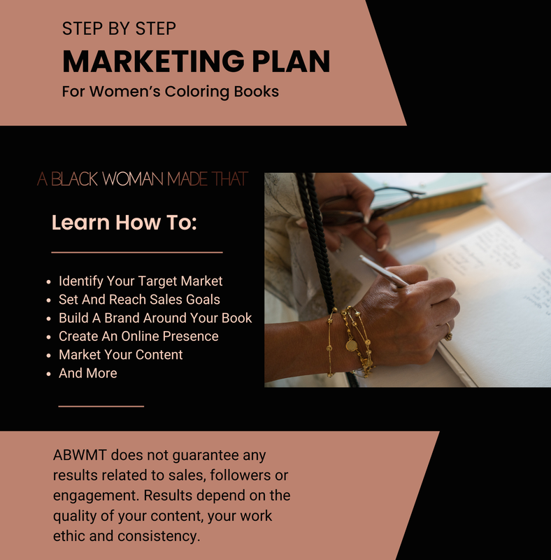 Marketing Plan - Women&#39;s Coloring Book