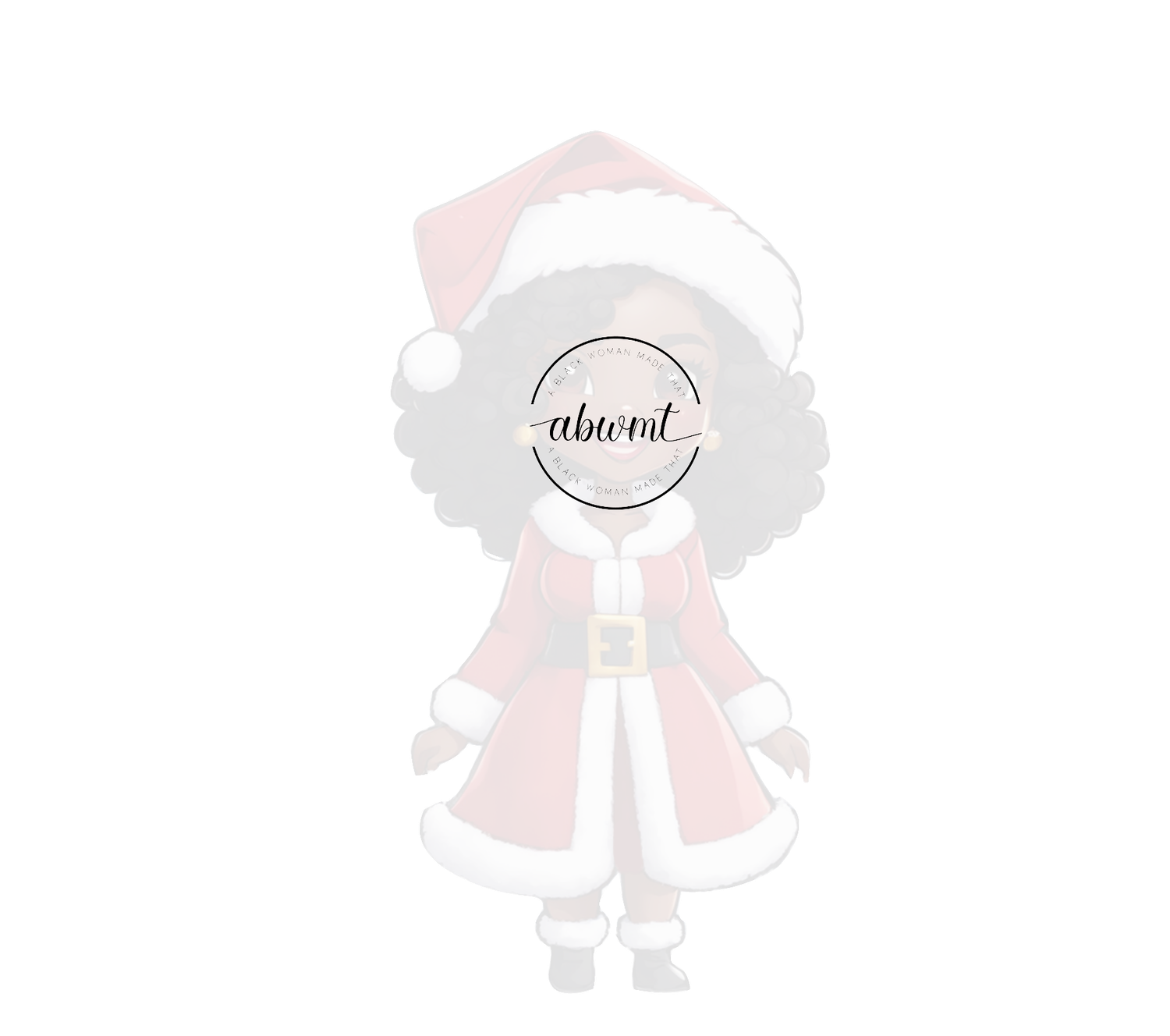 Earring Sublimation Blanks - Mrs. Claus 2