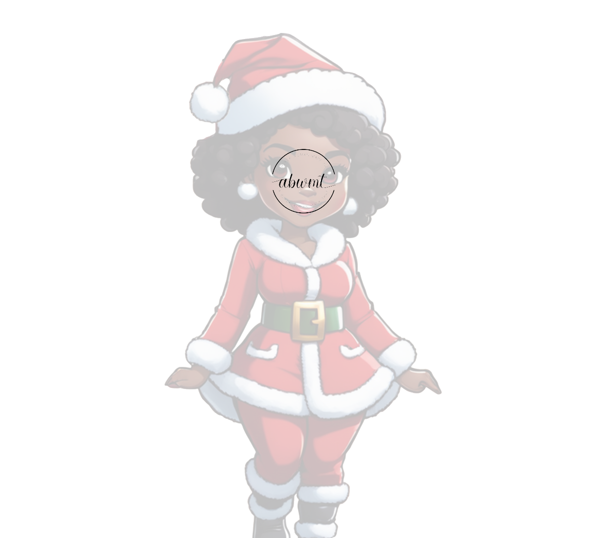 Earring Sublimation Blanks - Mrs. Claus 5