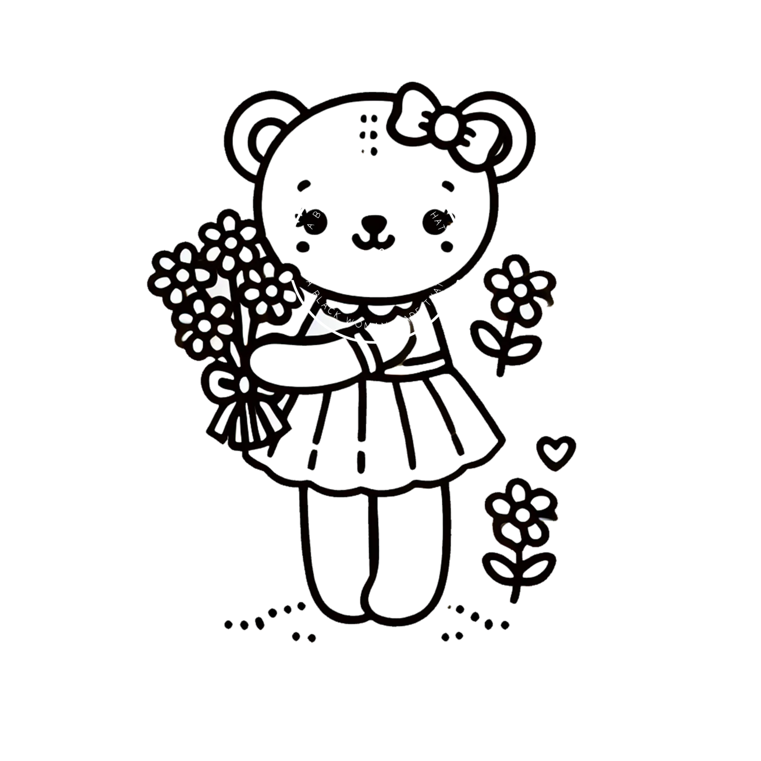 Coloring Pages -Bear 3