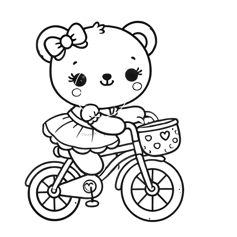 Coloring Pages -Bear 5