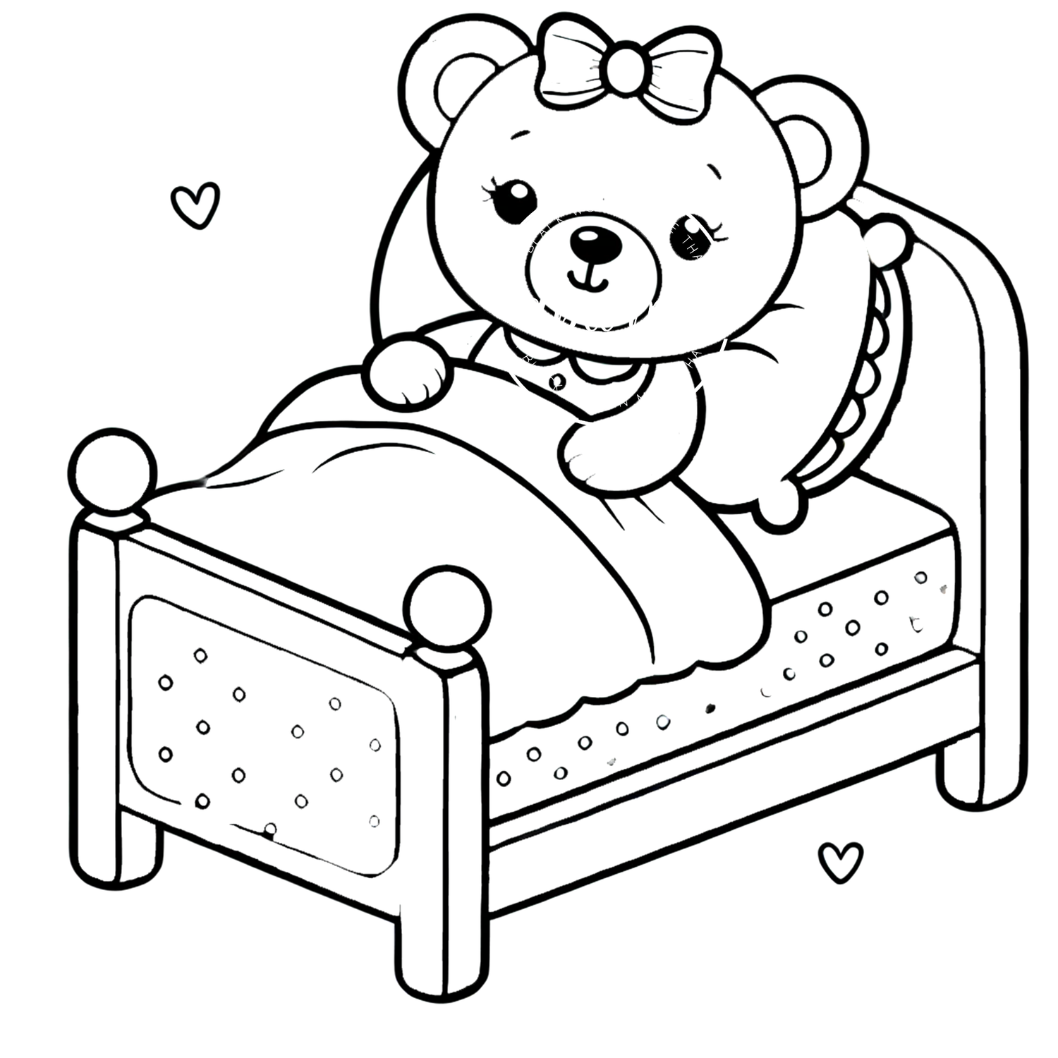 Coloring Pages -Bear 6
