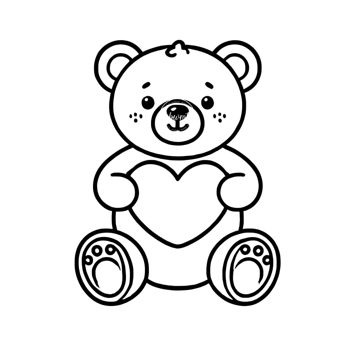 Coloring Pages -Bear 1