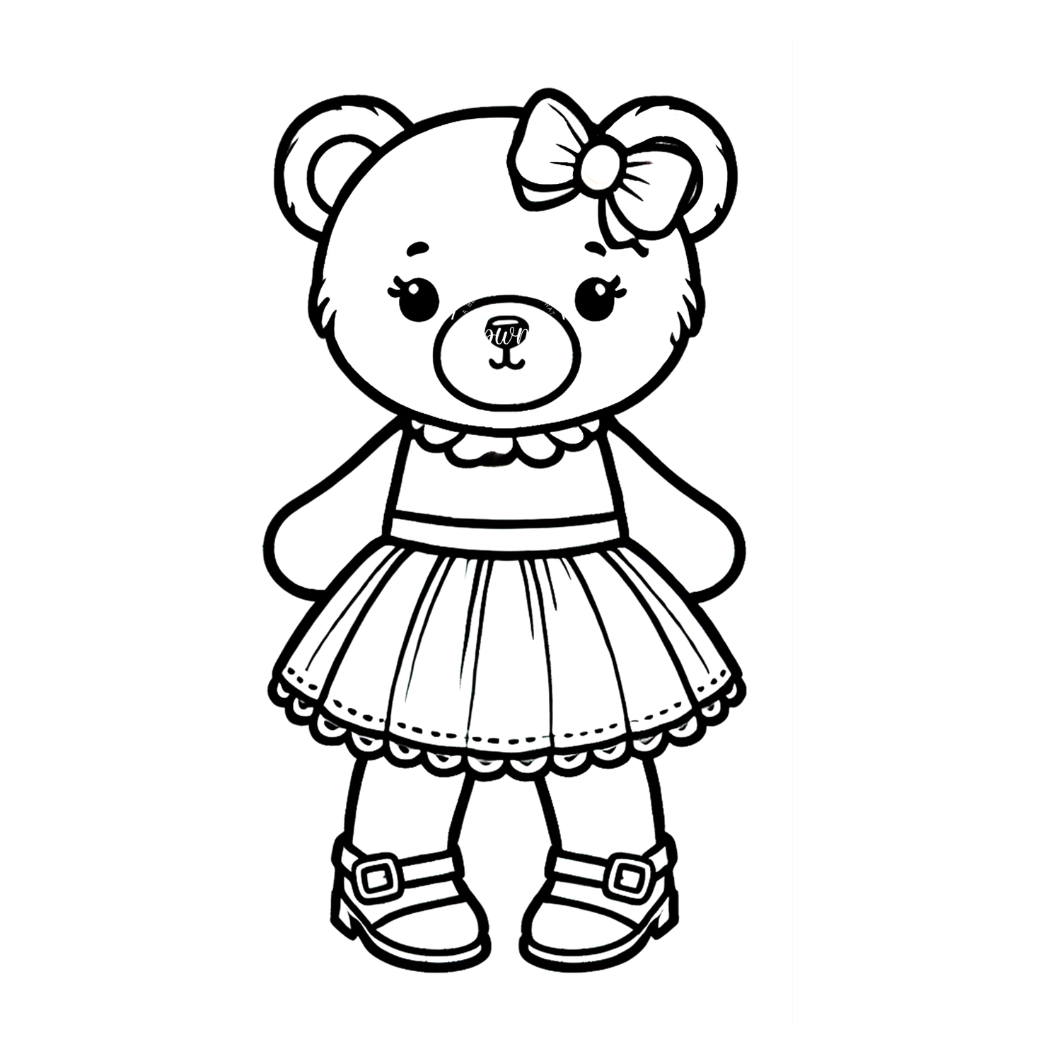 Coloring Pages -Bear 29