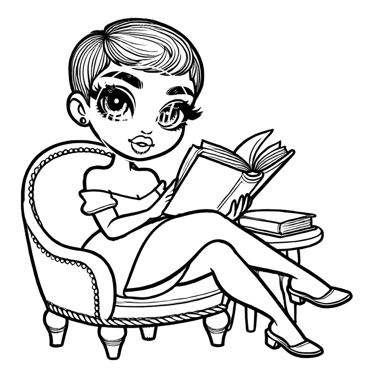 Coloring Pages -Woman 54