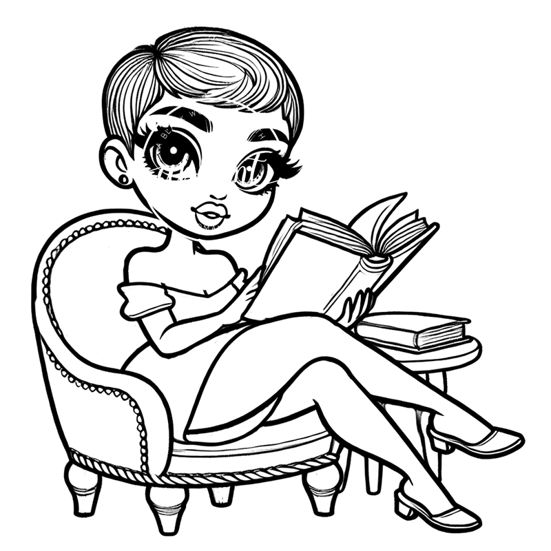 Coloring Pages -Woman 54