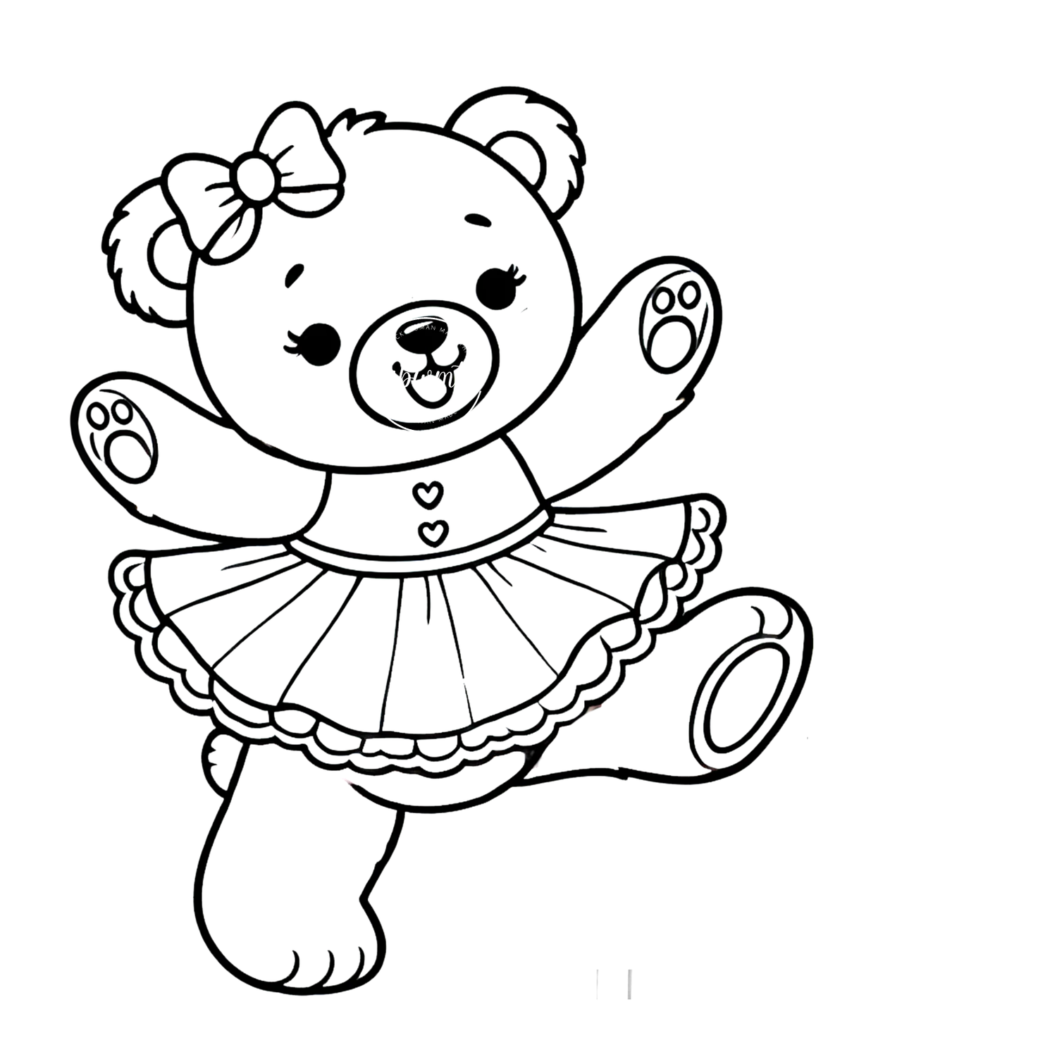 Coloring Pages -Bear 25