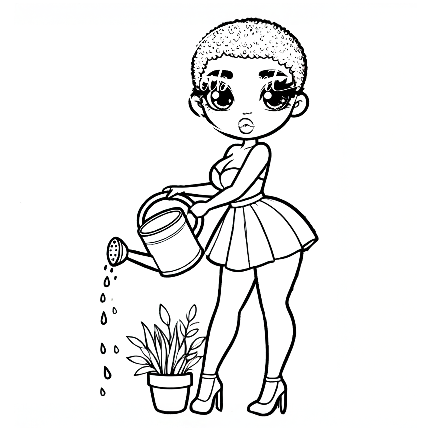 Coloring Pages -Woman 57
