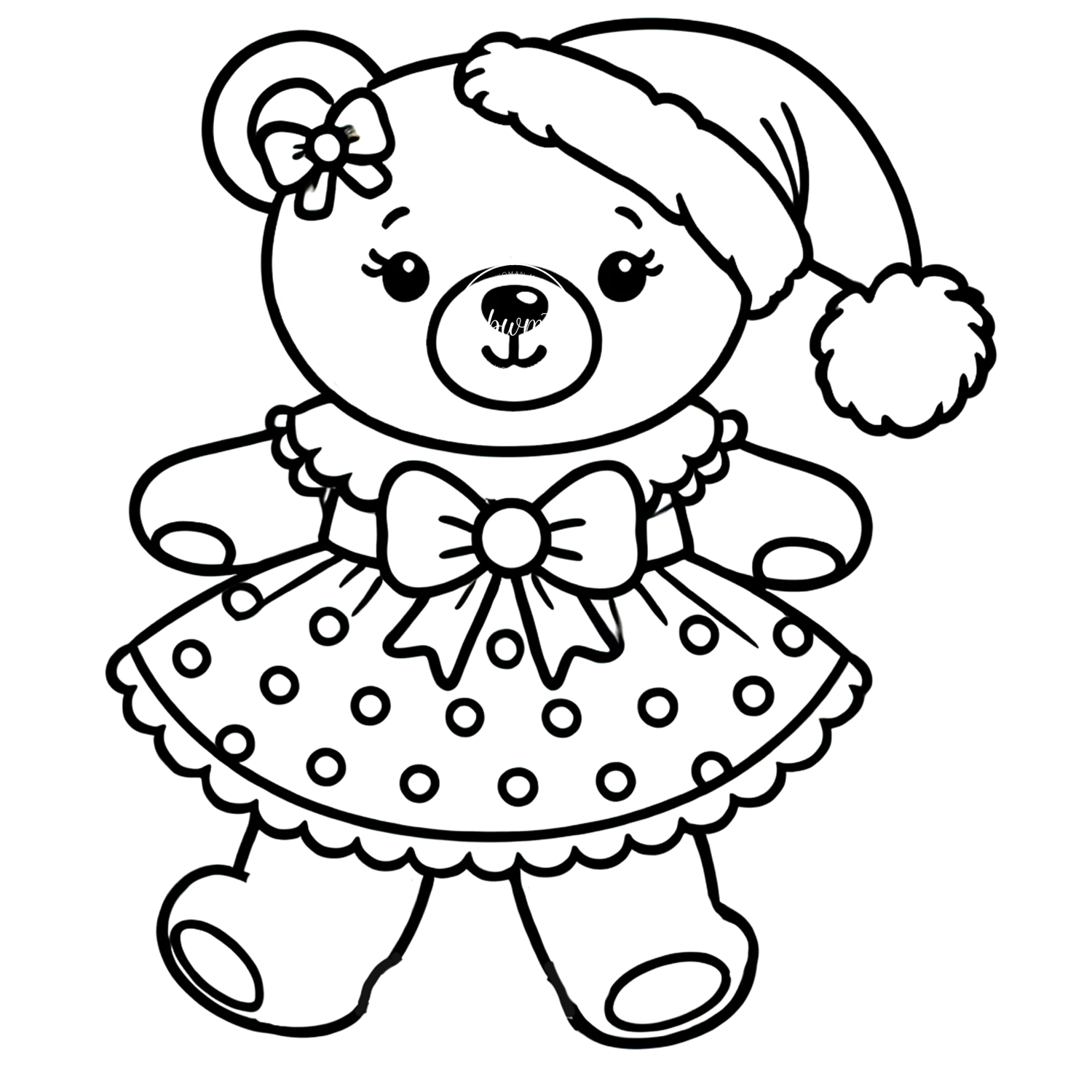 Coloring Pages -Bear 32
