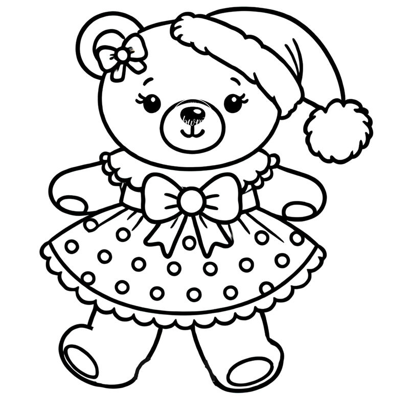 Coloring Pages -Bear 32