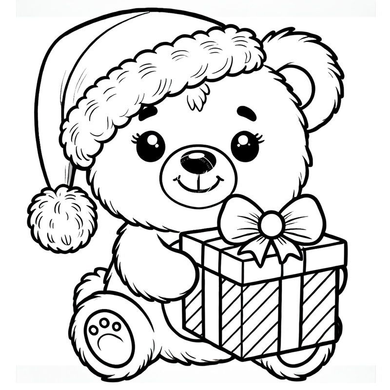 Coloring Pages -Bear 33