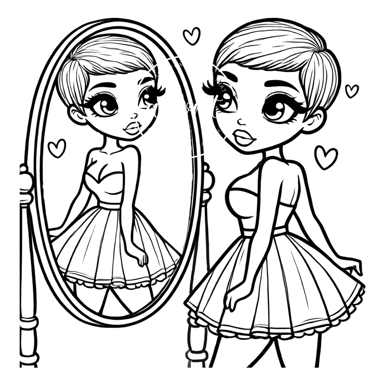 Coloring Pages -Woman 59