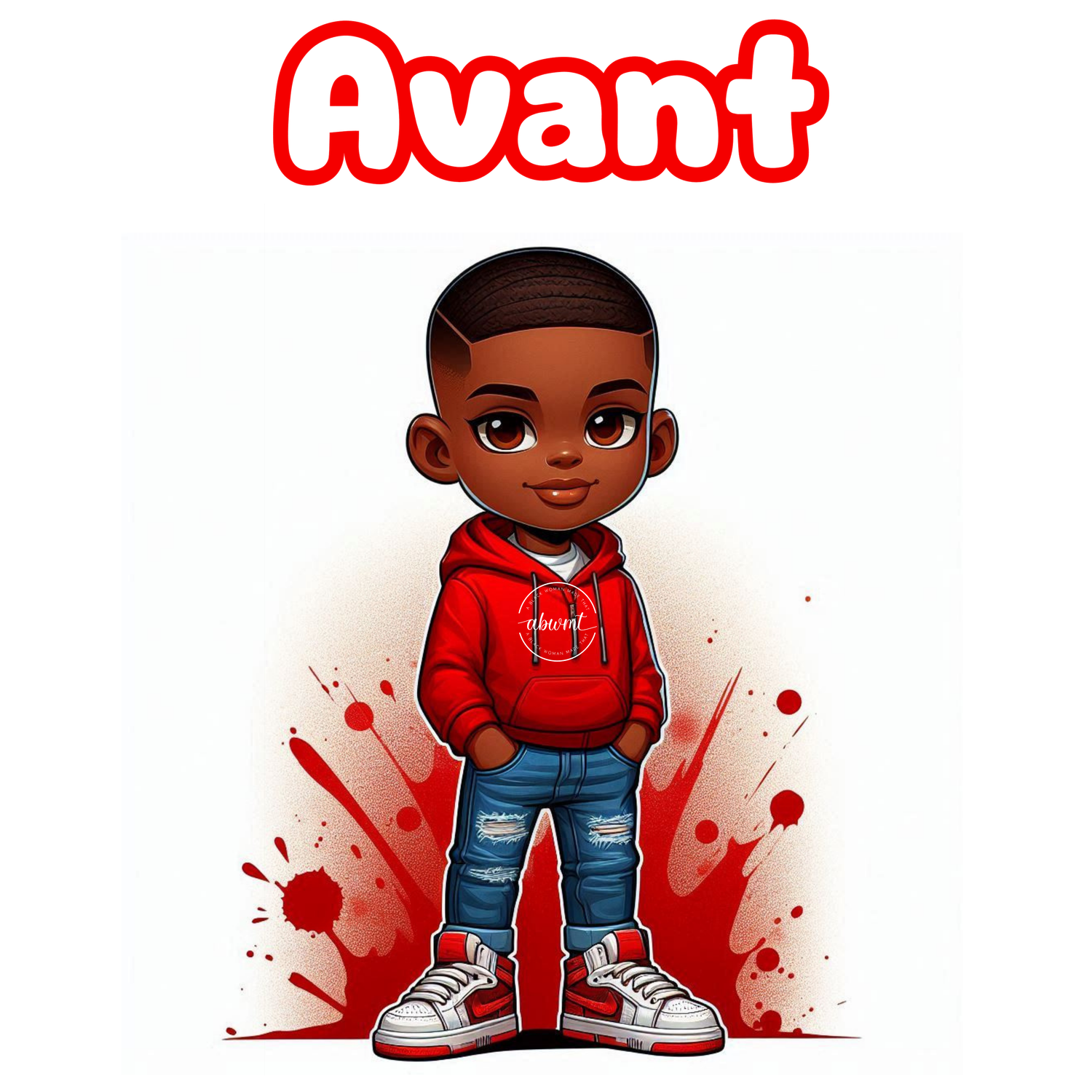 Chibi Name Poster - Avant
