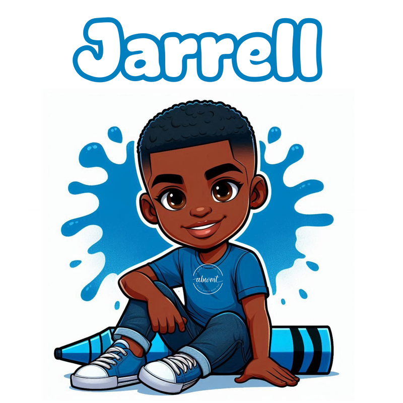 Chibi Name Poster - Jarrell