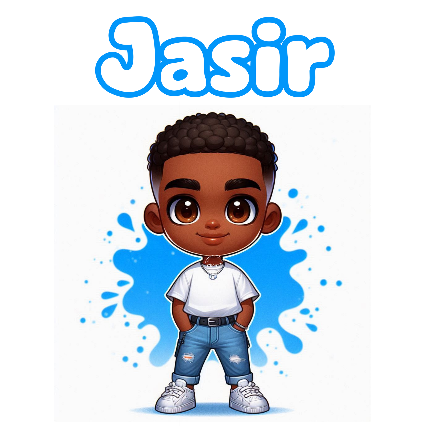 Chibi Name Poster - Jasir Chibi Name Poster - Jasir
