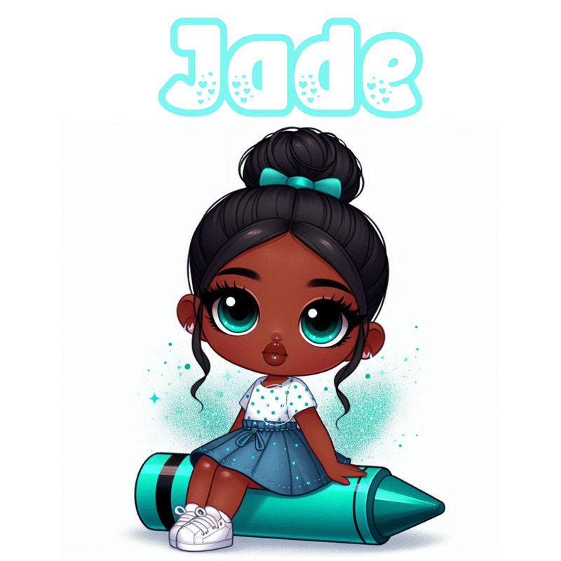 Chibi Name Poster - Jade