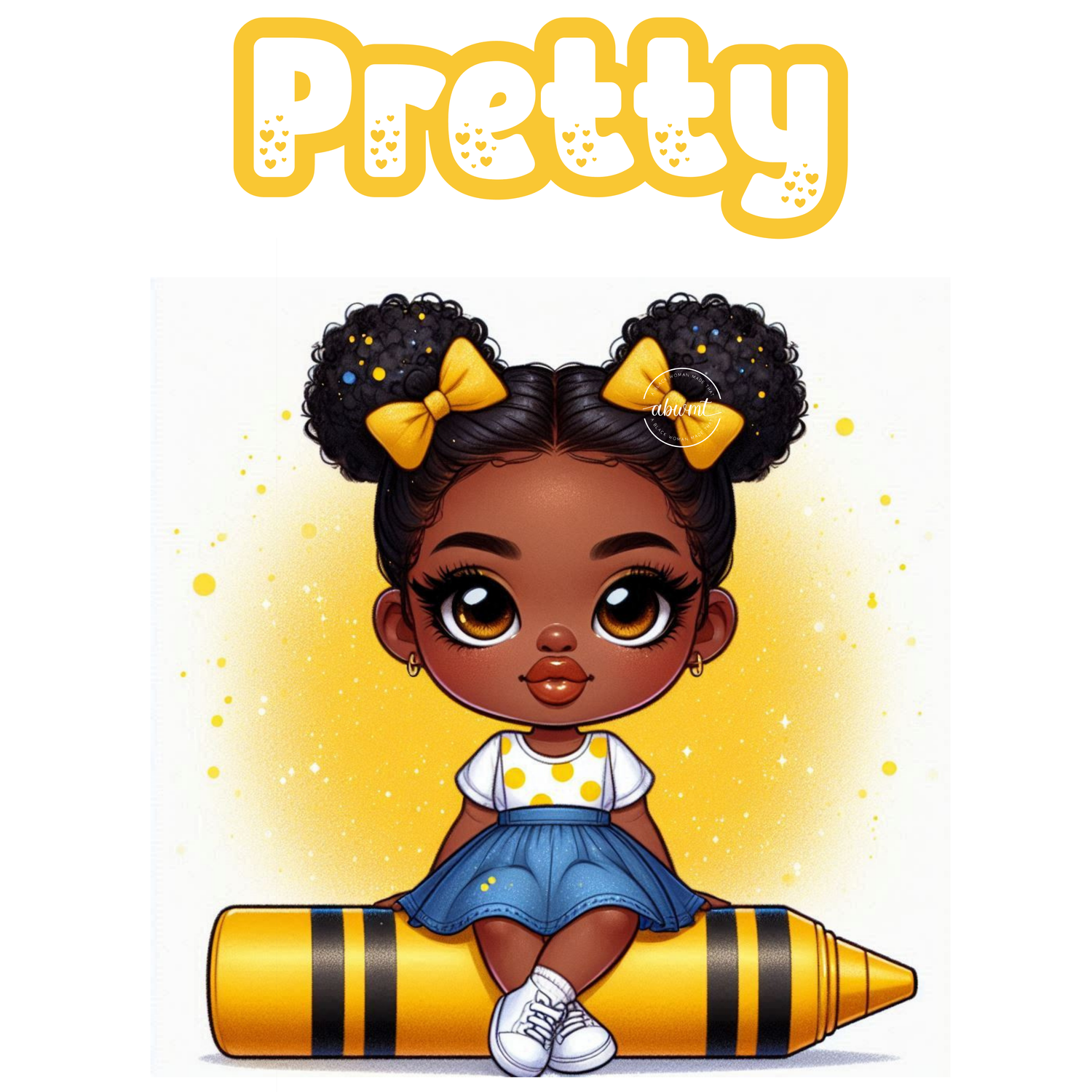 Chibi Name Poster - Pretty