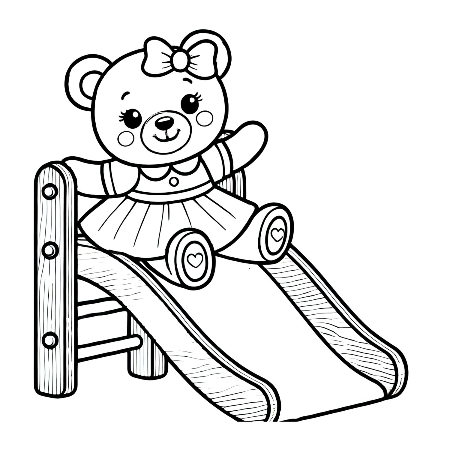 Coloring Poster A - Bear 22