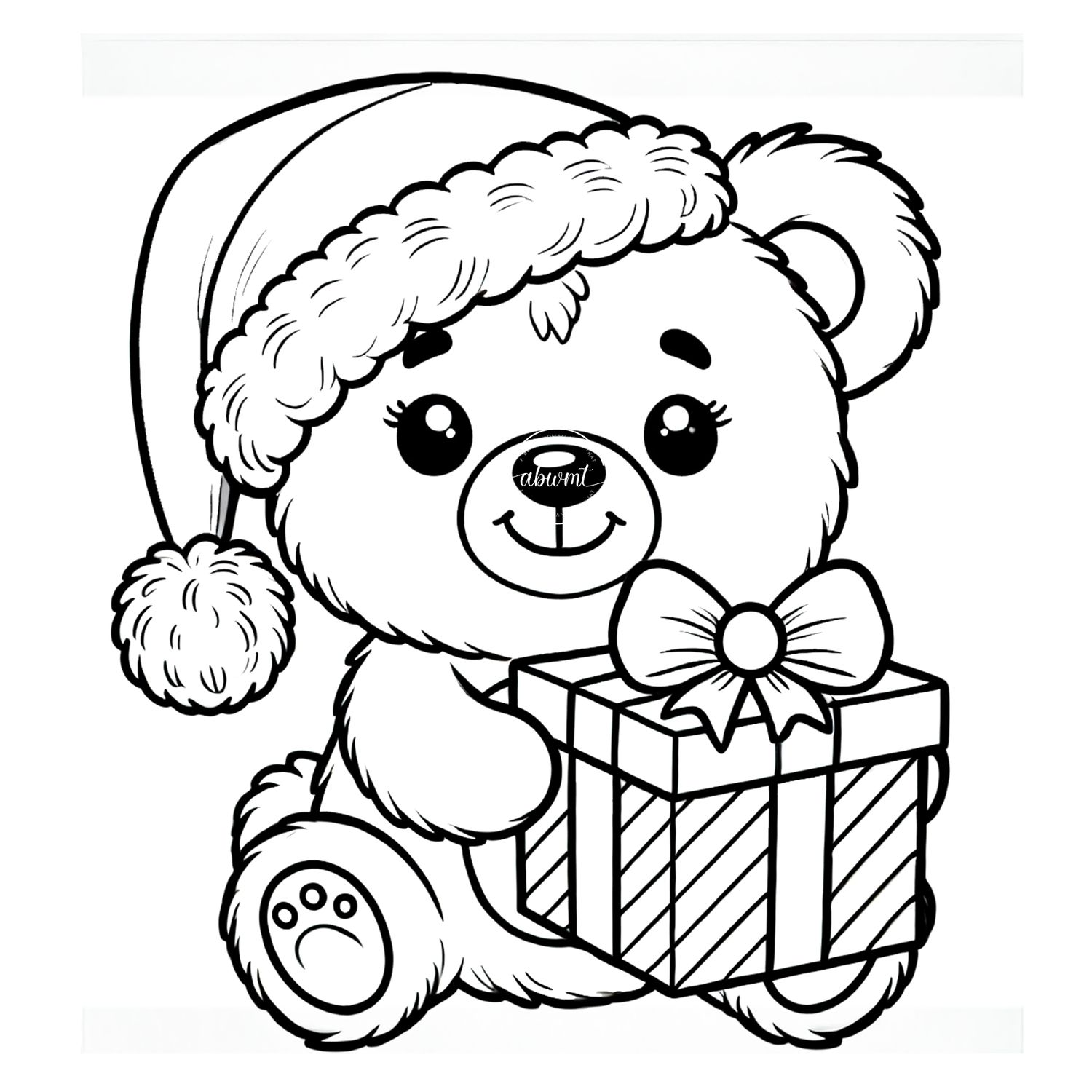 Coloring Poster A - Bear 33