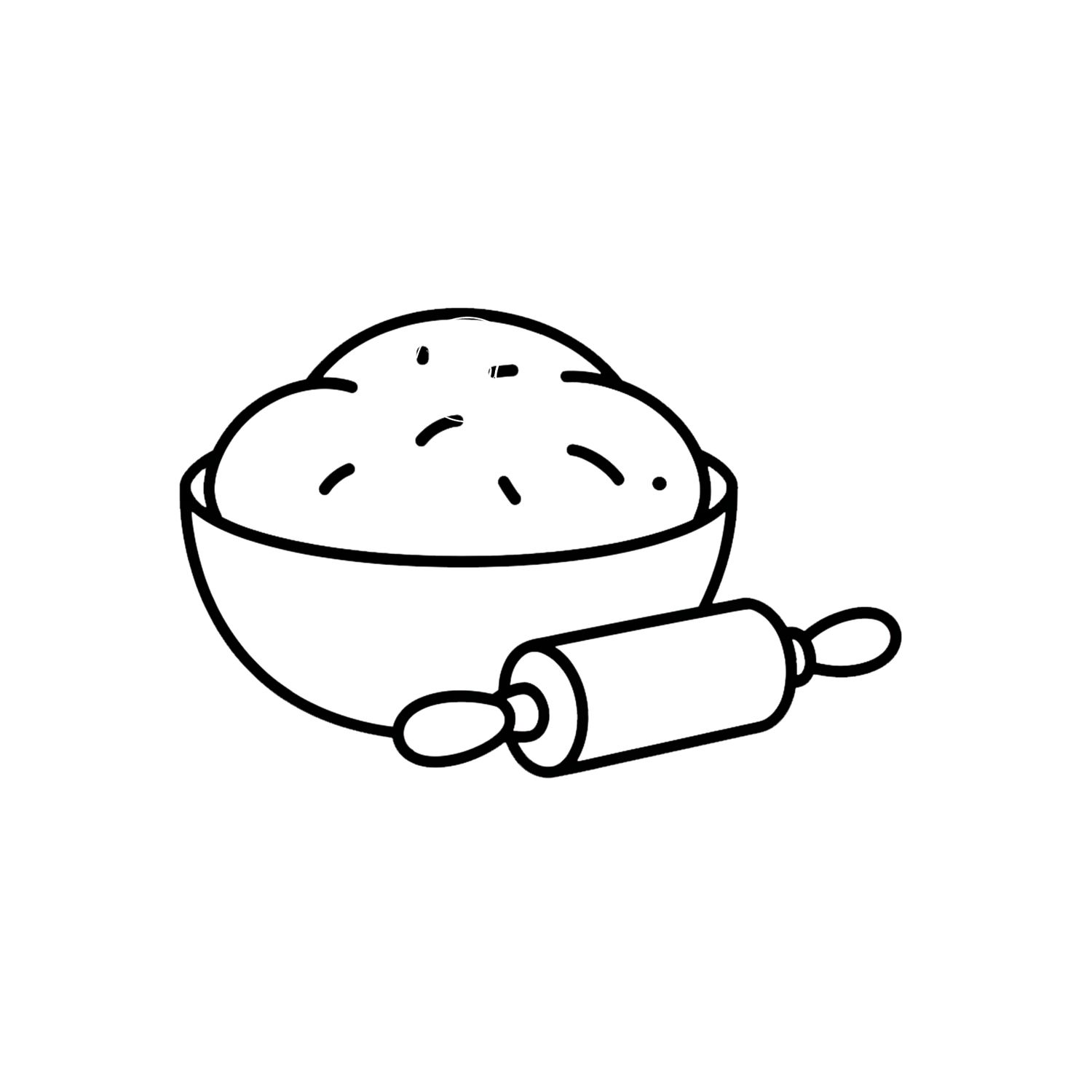 Coloring Poster B - Baking 1