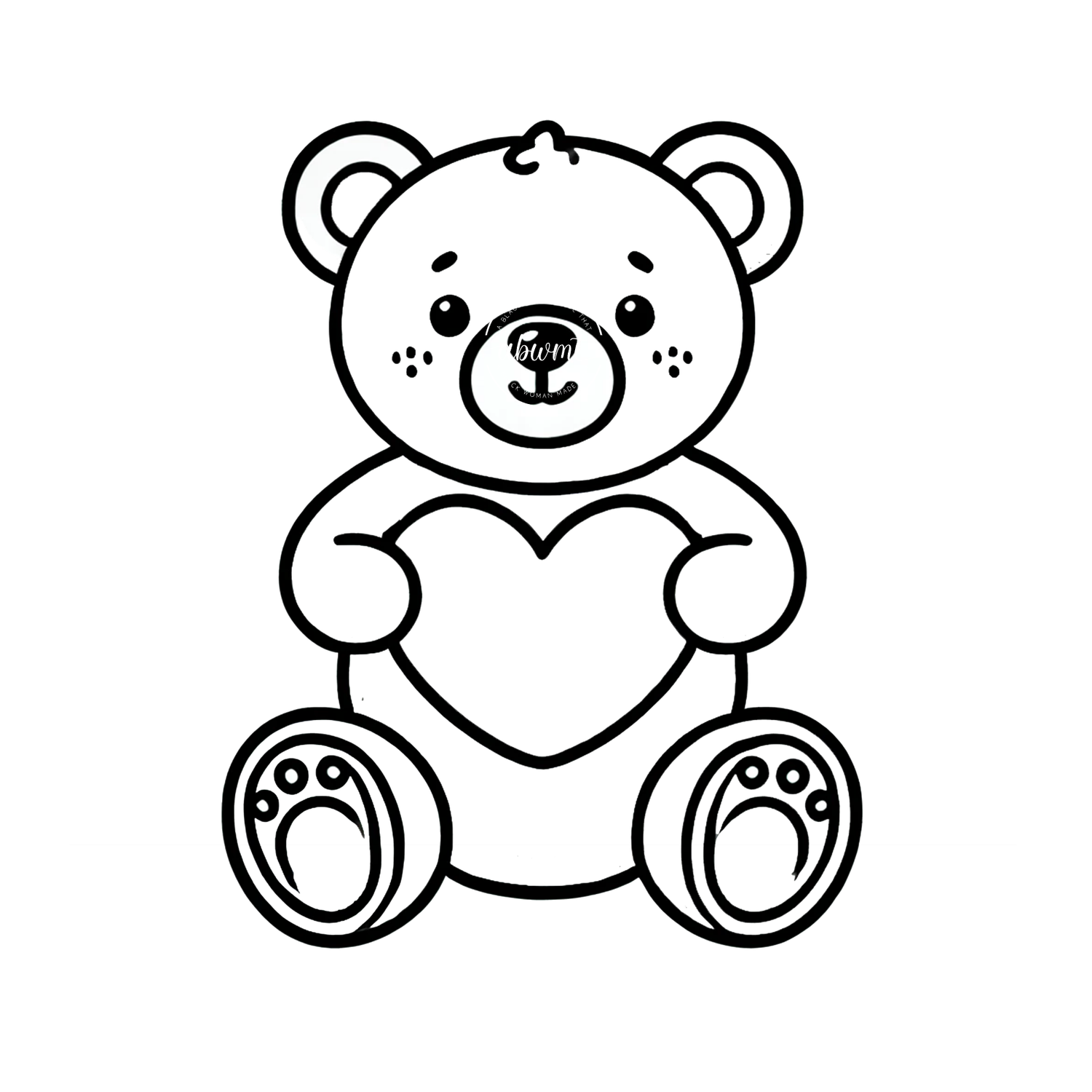 Coloring Poster A - Bear 1