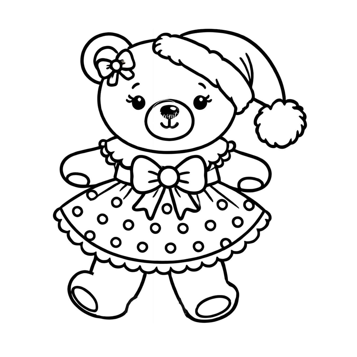 Coloring Poster A - Bear 32