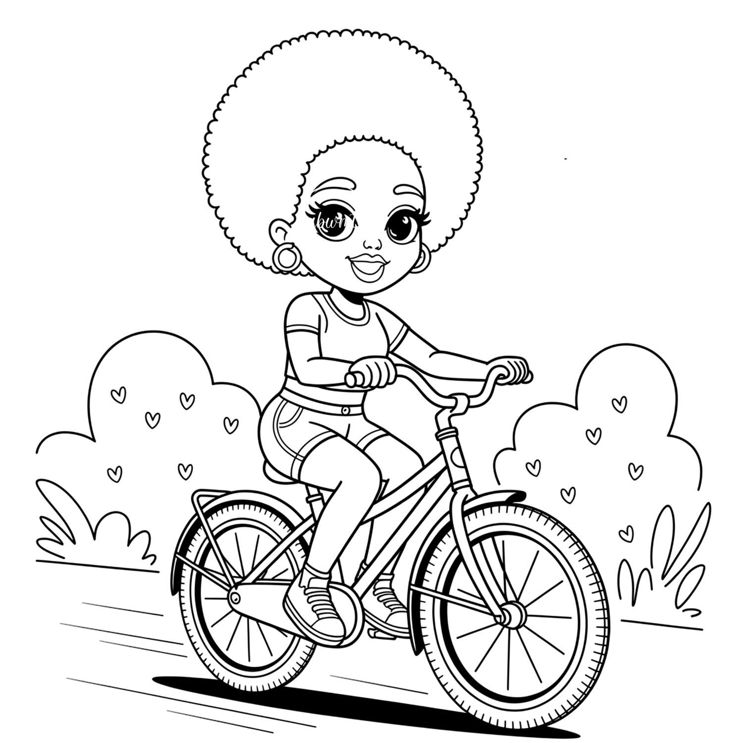 Coloring Poster A - Woman 422