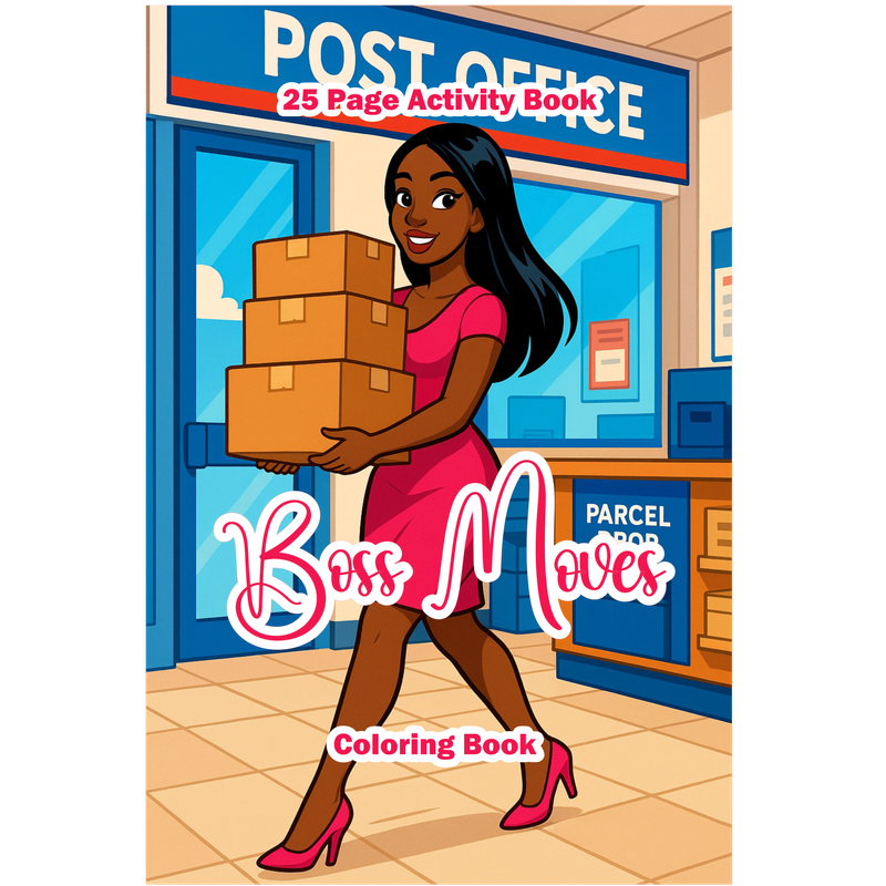 Digital Coloring Book - Boss Moves