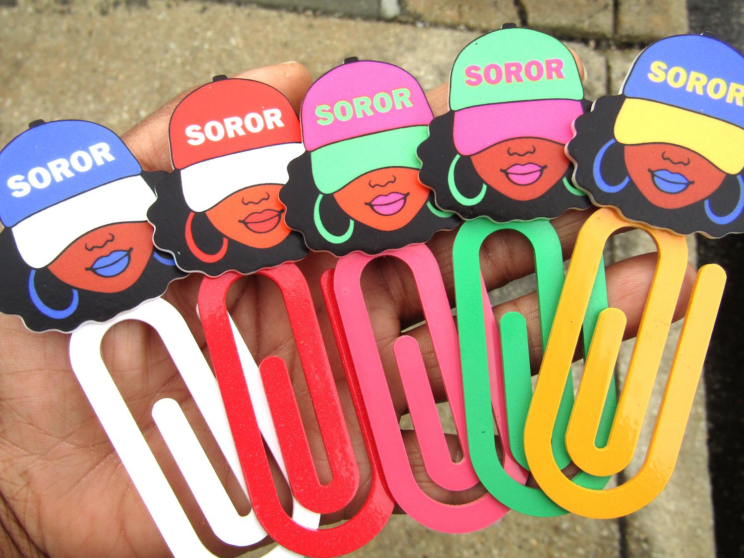 SVG Files - Sorority Women Themed Planner Clips