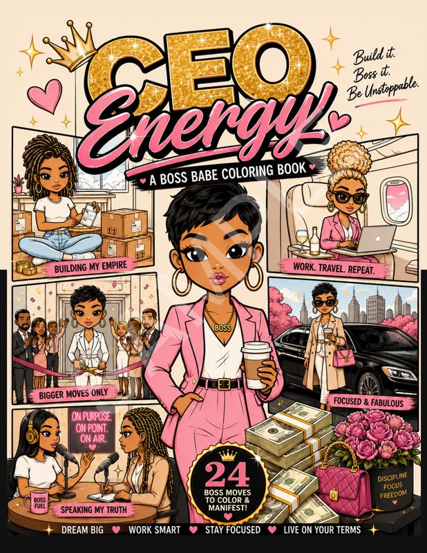 Coloring Book Manuscript - CEO Energy