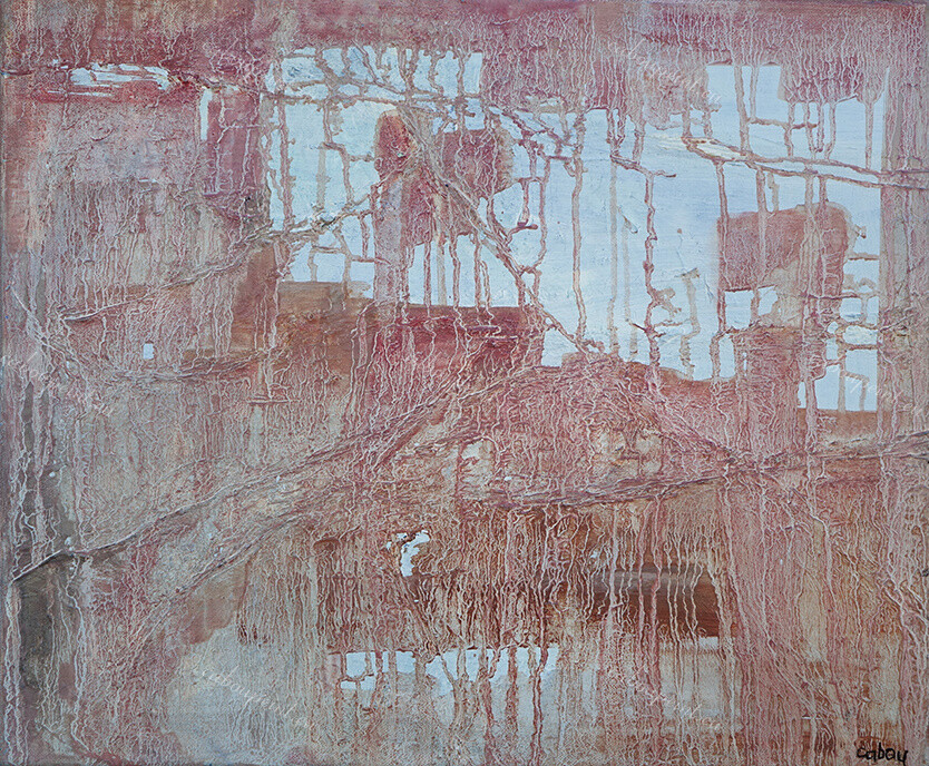 E.T   huile sur toile  38 x 46