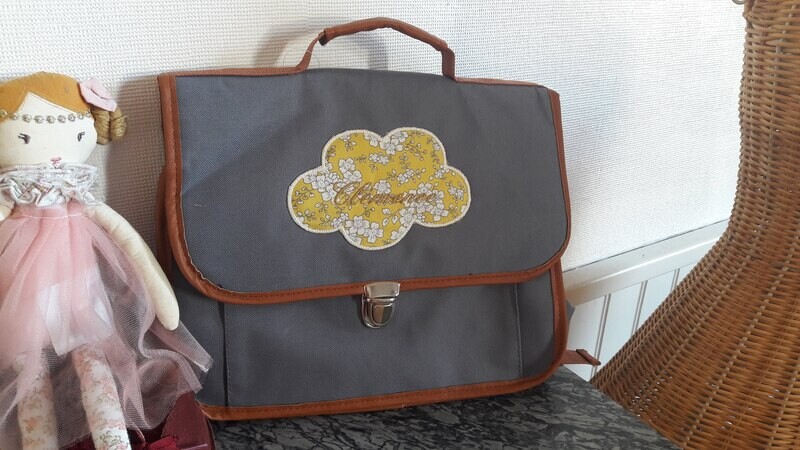 Cartable maternelle nuage