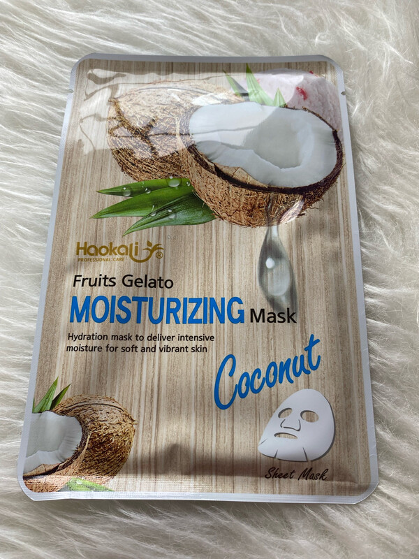 Mascarilla hidratante de coco