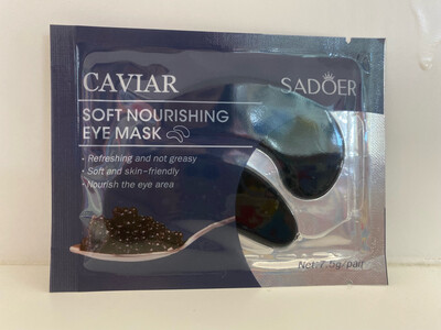 Parches de contorno de ojos de caviar