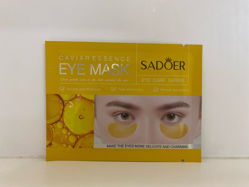 Parches de contorno de ojos con esencia de caviar