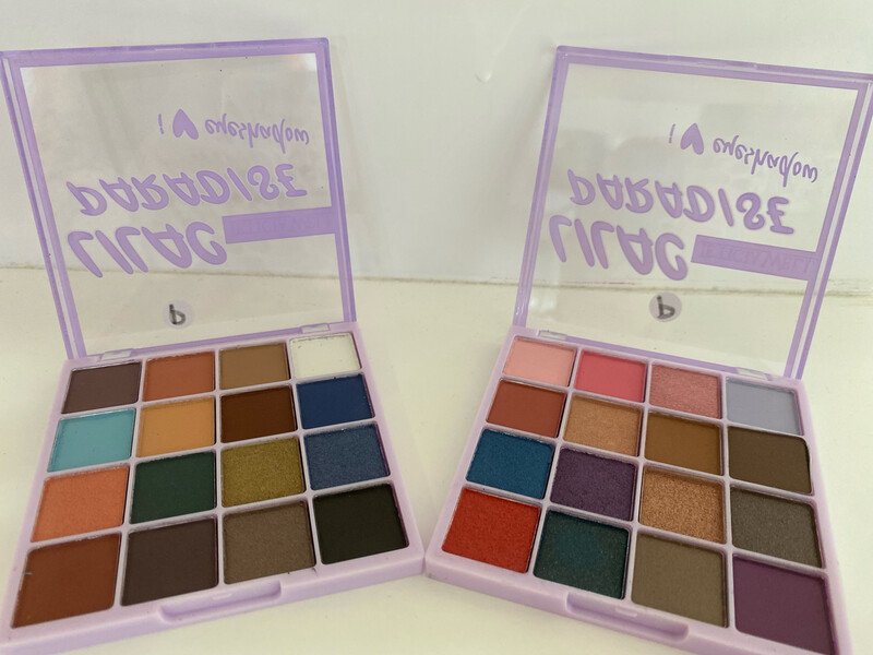 Paleta de sombras de ojos lilac paradise