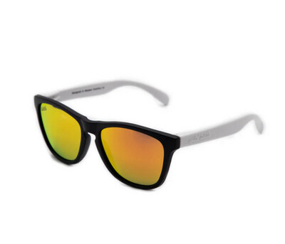 Gafas key black white caballero