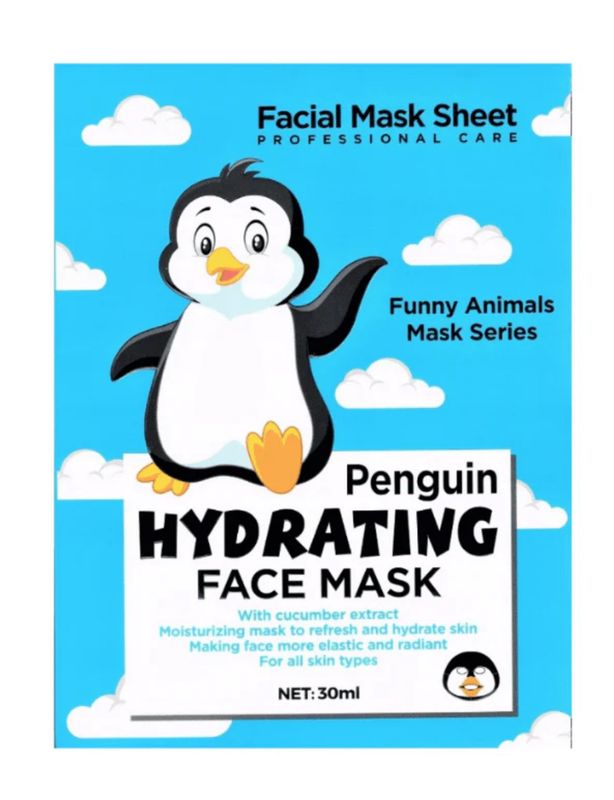Mascarilla hidratante de pingüino