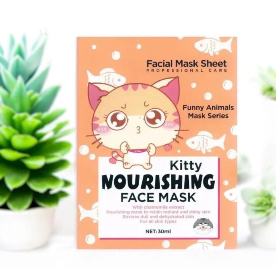 Mascarilla nutritiva de gato
