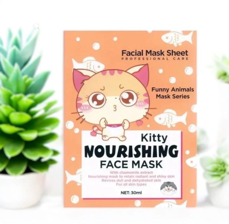 Mascarilla nutritiva de gato