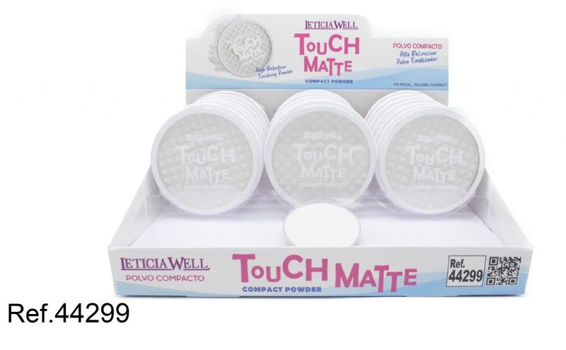 Polvo compacto touch matte