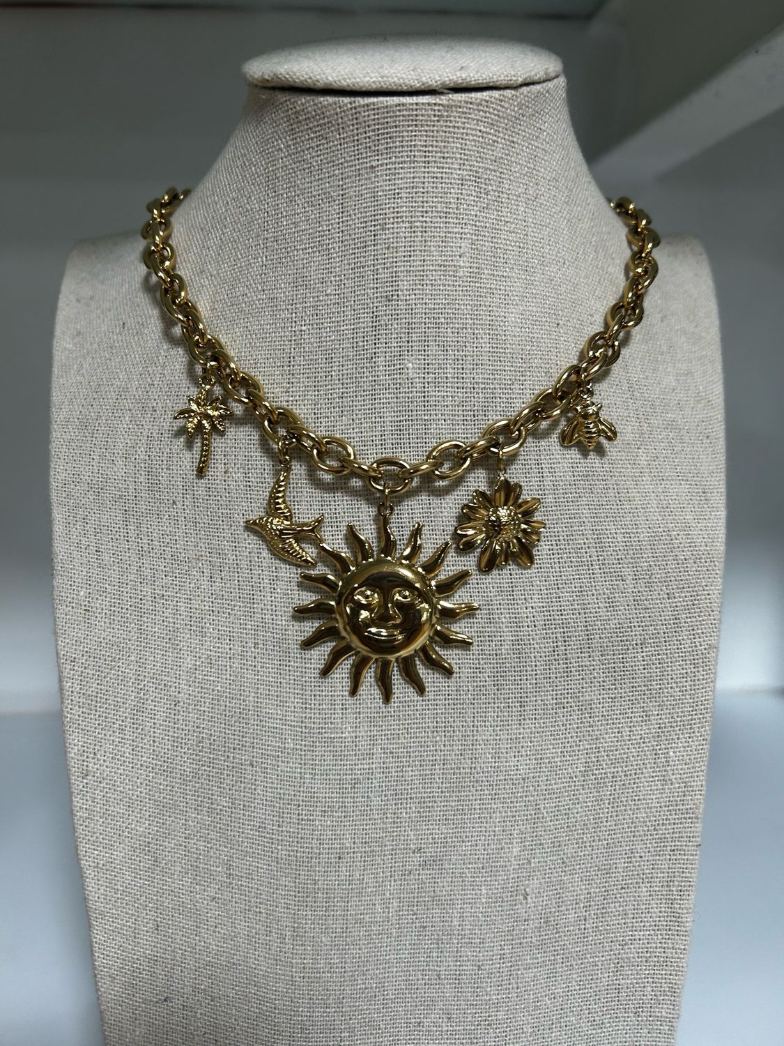 Collar acero Pepa