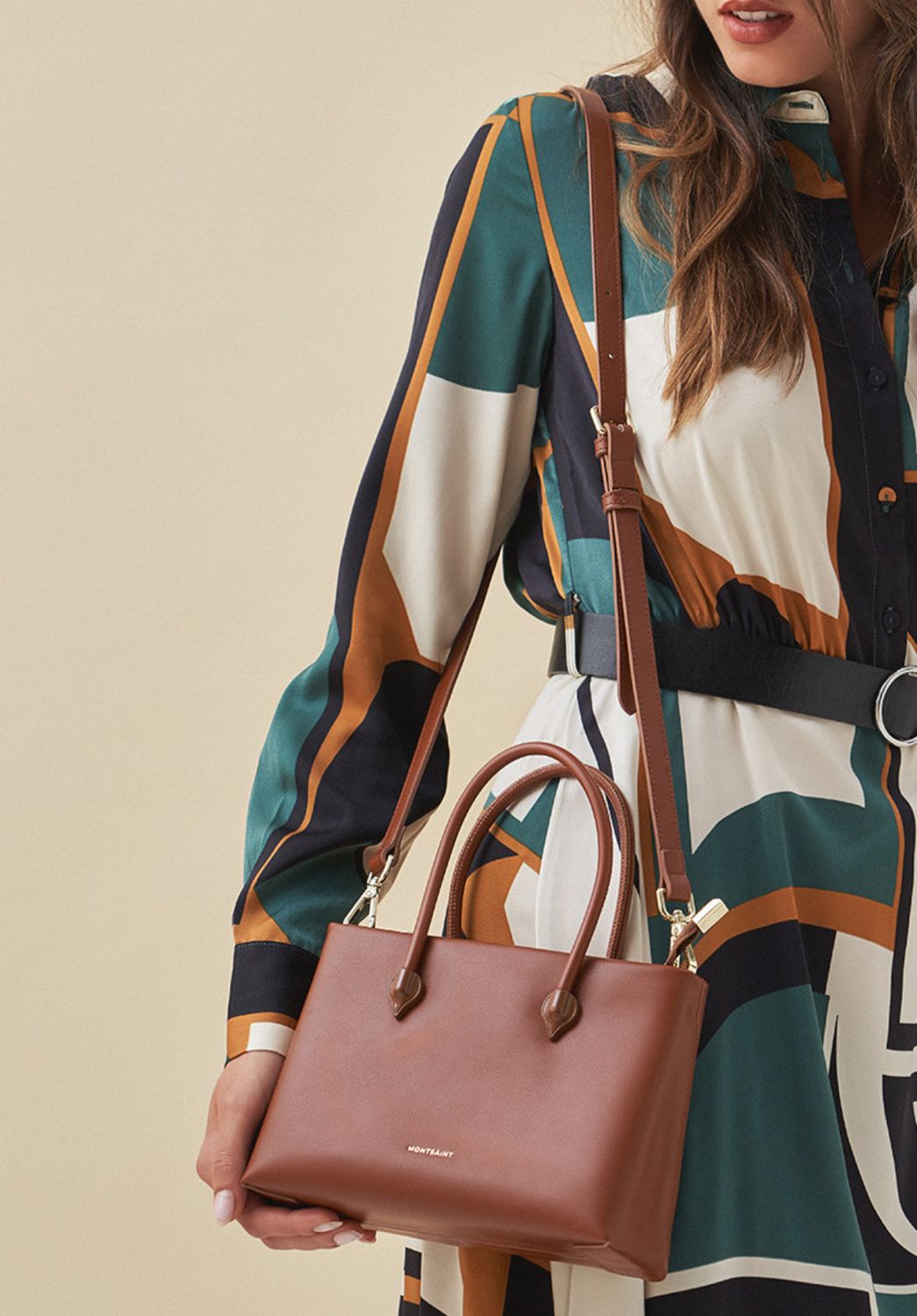 Bolso Montsaint ICONIC Camel