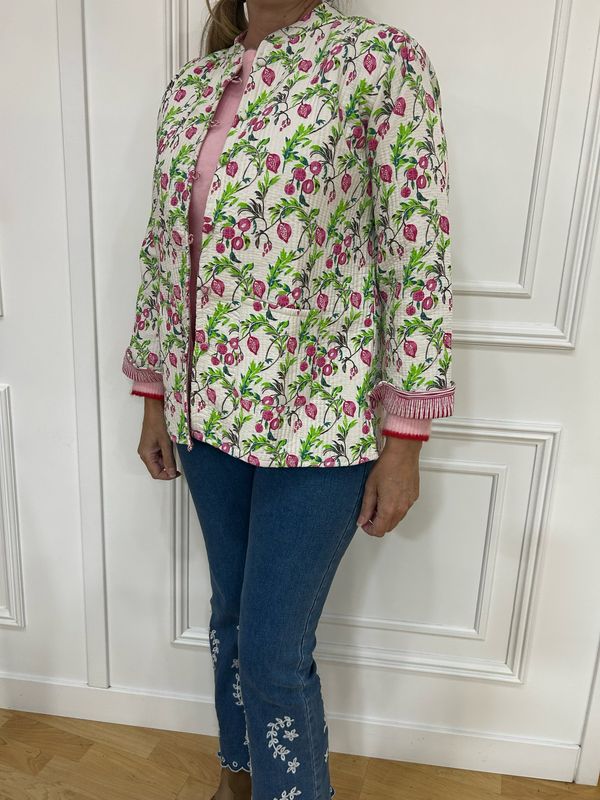Bomber floral Malena