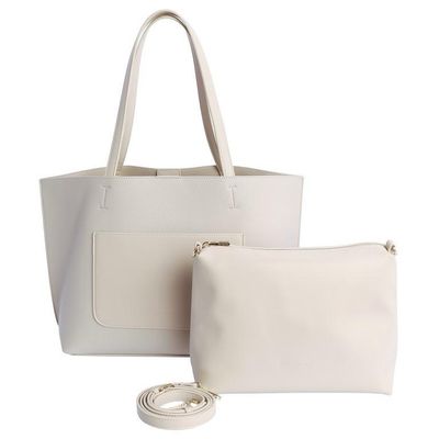 Shopper Don Algodón beige